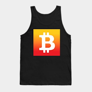 Bitcoin Sunset Tank Top